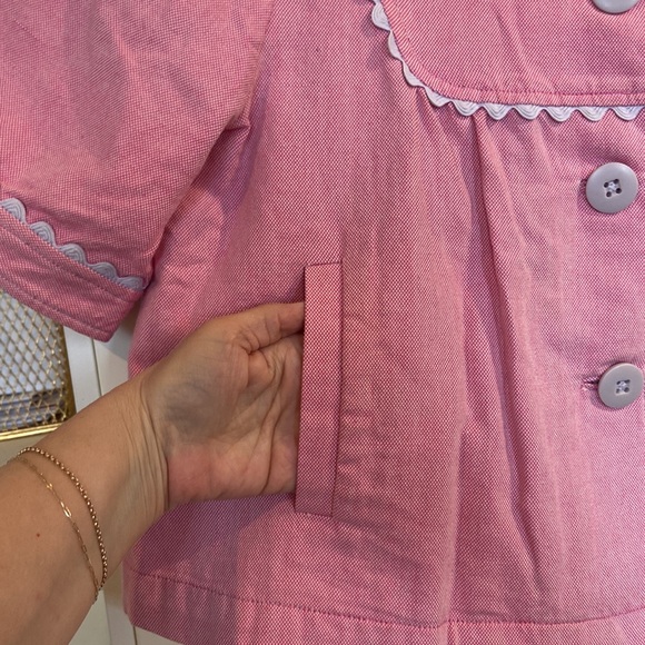 URBAN OUTFITTERS Kimchi & blue cropped swing jacket S - Picture 6 of 12